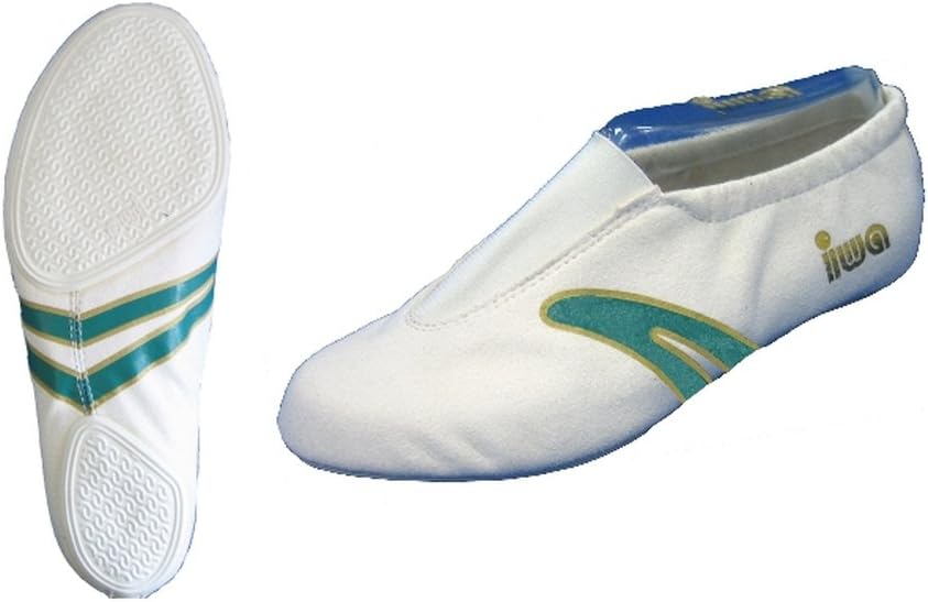 IWA 405 Kunsturnschuhe für Kinder Made in Germany: Grösse: 30 EU Creme Grün, 30 EU Creme Grün