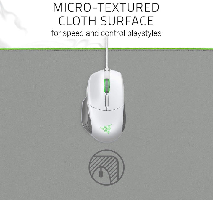 Razer Goliathus Extended Chroma Mercury - Extra grosse weiche XXL Gaming Maus-Matte mit RGB Beleucht