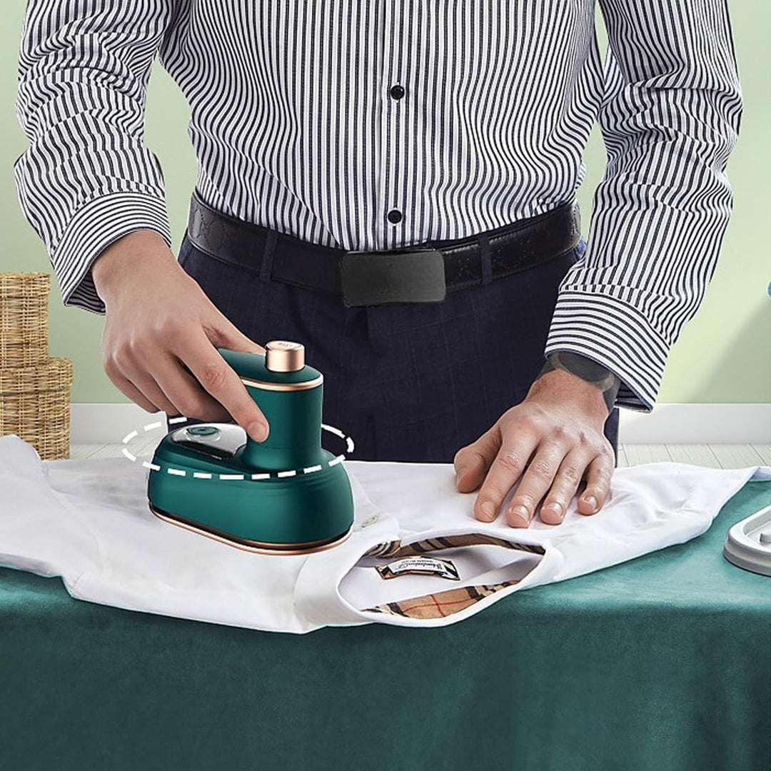 WANGCL Tragbares Mini-Dampfbügeleisen 180 Grad zusammenklappbare Bügelmaschine Reisegrösse Bügeleise
