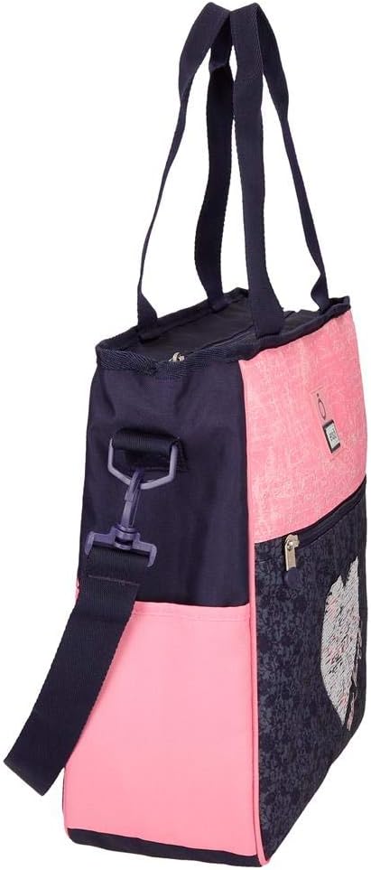Enso Learn Handtasche zum Einkaufen Mehrfarbig 31,5x36x5,5 cms Polyester für 13,3"-Laptop Shopper-Ta