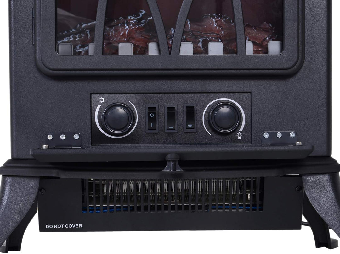 HOMCOM Elektrokamin Kamin Kaminofen Elektrischer Wandkamin (Modell6), Modell6