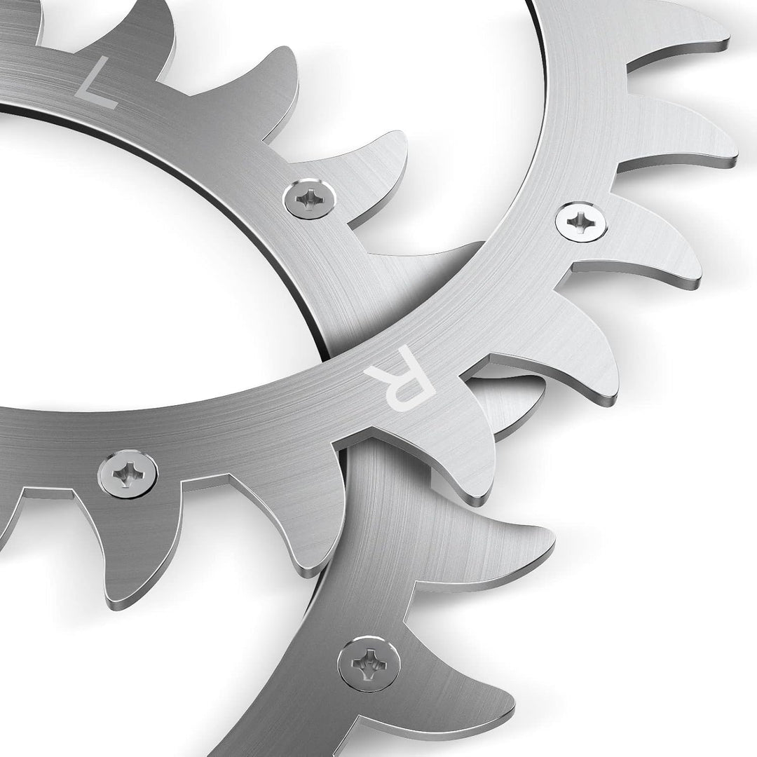 Spikes für Mähroboter Traktionsverbesserung für Worx Plus S / M -Radgrösse 205mm-12x Edelstahlschrau