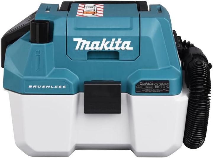 Makita DVC750LZX1 Akku-Staubsauger 18 V (ohne Akku, ohne Ladegerät)