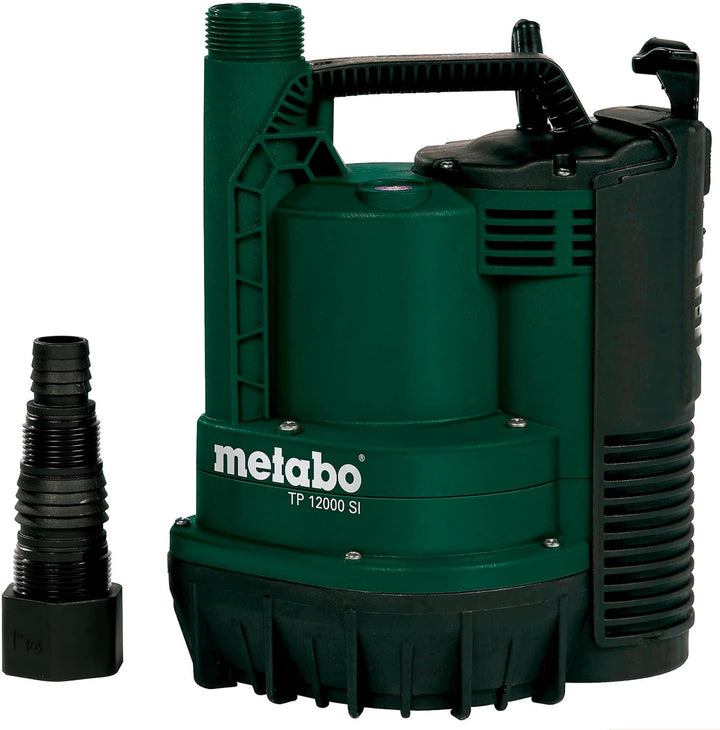 Metabo Klarwasser-Tauchpumpe TP 12000 SI (0251200009) Karton, Nennaufnahmeleistung: 600 W, Max. Förd