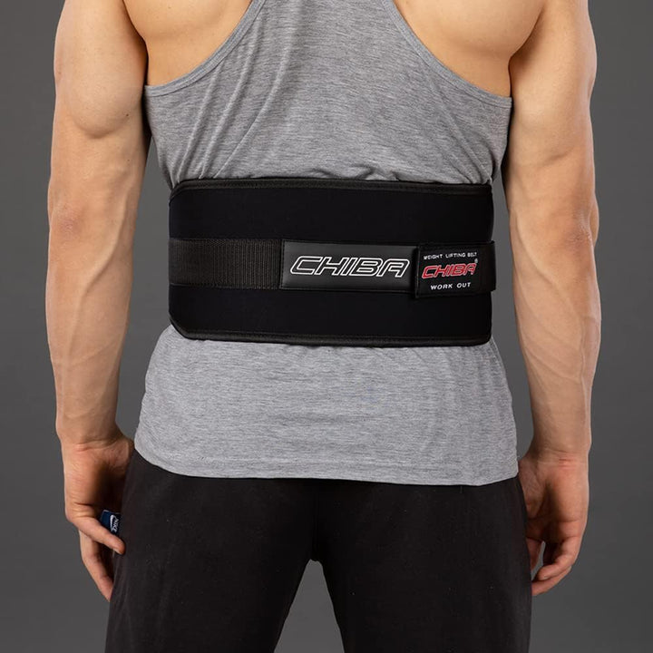 Chiba Trainingshilfe Strong Man Belt 3XL Schwarz, 3XL Schwarz