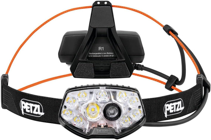 PETZL, STIRNLAMPE, NAO RL, Unisex, Schwarz, Einheitsgrösse Schwarz Einheitsgrösse