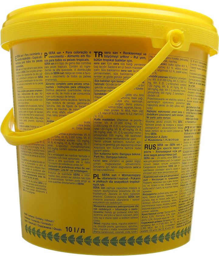 sera San 2 kg, 1er Pack (1 x 2 kg), 10 ltr., 43270