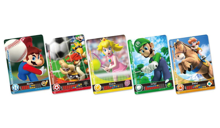 amiibo-Karten Mario Sports Superstars 5Stk. amiibo Karte Superstars 5Stk, amiibo Karte Superstars 5S