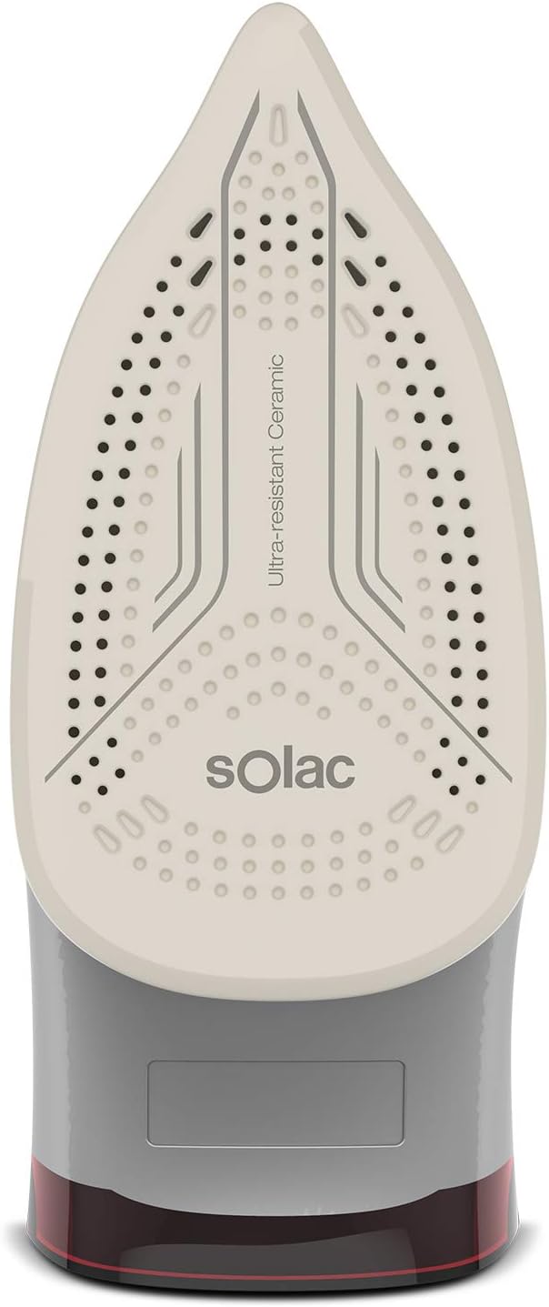 Solac - Dampfbügeleisen Optima 3.0 | 2800W | Dampfstoss 180g/min | Dauerdampf 40g/min | Keramiksohle