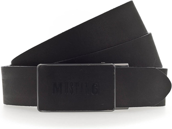 MUSTANG Male Belt W85 Dark Brown