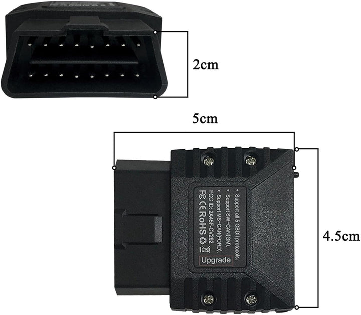 vLinker MC Mini Bluetooth OBD II Scanner Adapter Auto Diagnose Scan Tool und Codeleser fĂŒr Android (