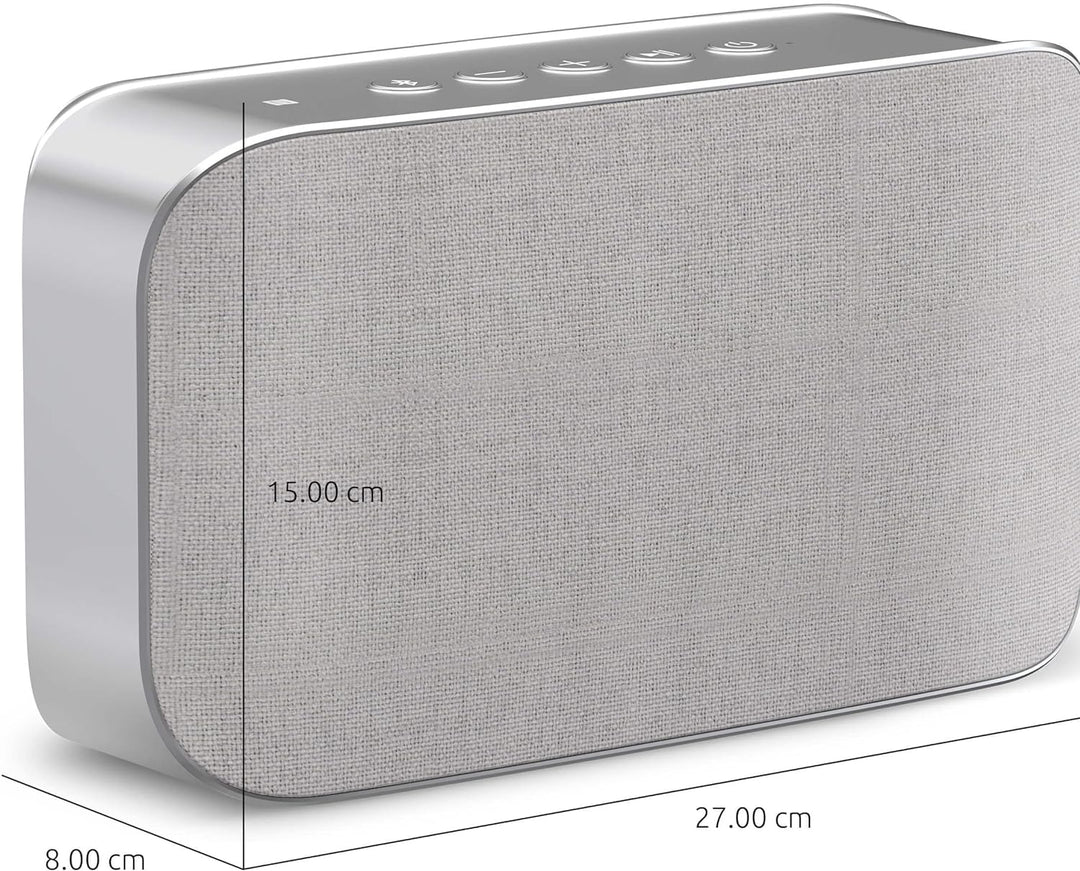 TechniSat BLUSPEAKER TWS XL - Portabler Bluetooth-Lautsprecher (mit True Wireless Stereo, Freisprech