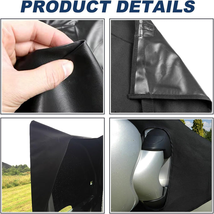 Opaltool Auto Windschutzscheiben Abdeckung für 2018-2023 VW Crafter Grand California, 600D Frontsche