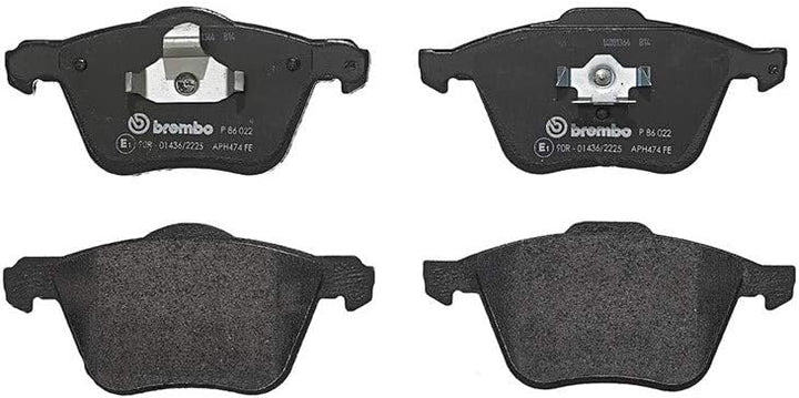 Brembo P 86 022 Bremsbelagsatz, Scheibenbremse - (4-teilig)