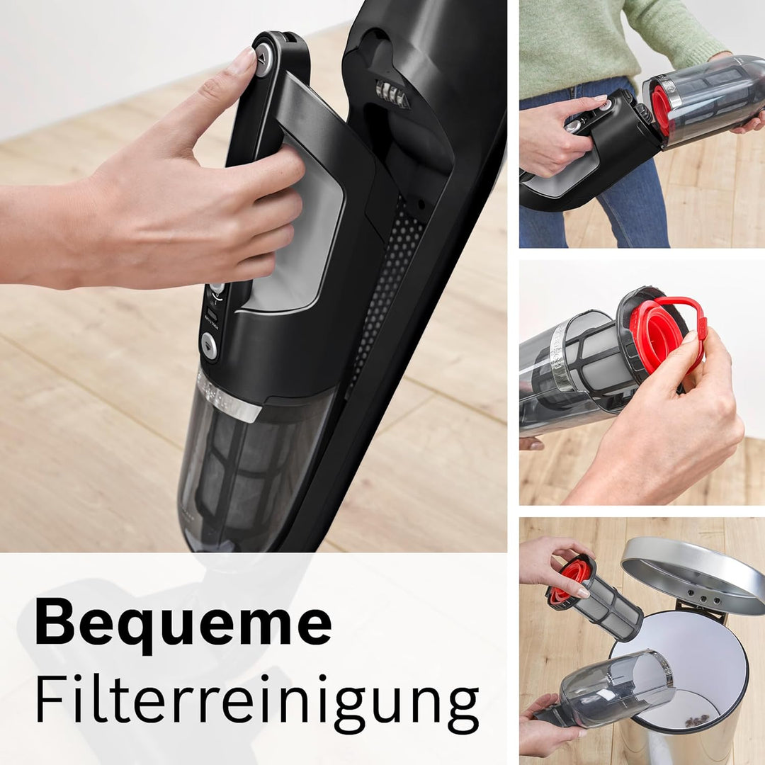 Bosch Akku-Staubsauger Flexxo 2in1 Serie 4 BBH32101, kabelloser Handstaubsauger, beutellos, hohe Sau