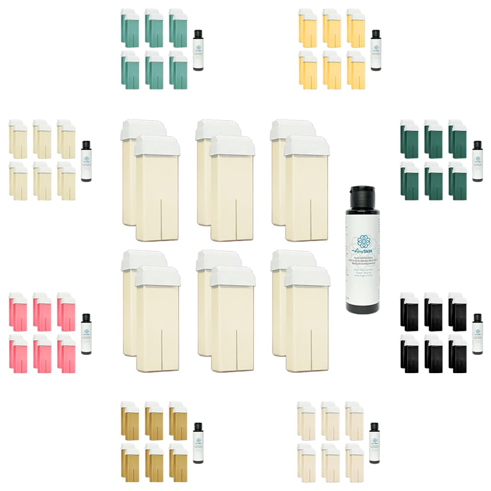 100 ml Fettlösliches Enthaarungswachs Roll-on – Nachfüllpackung für Handstück Wachserhitzer Wachserh