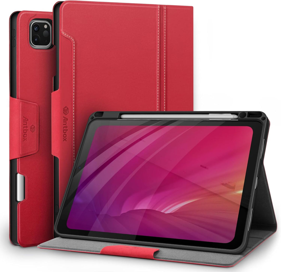 Antbox Hülle für iPad Pro 11 2022 (4. Generation)/2021(3. Gen)/2020(2. Gen)/2018 mit stifthalter App