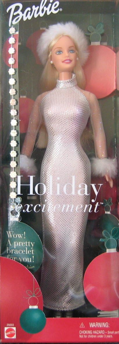 Holiday Excitement Barbie 2001