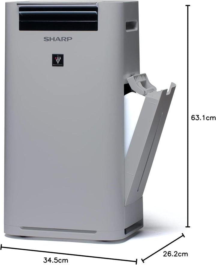 SHARP UA-HG40E-L Luftreiniger (mit Befeuchtungsfunktion, Verbesserung der Luftqualität, Ideal für Al