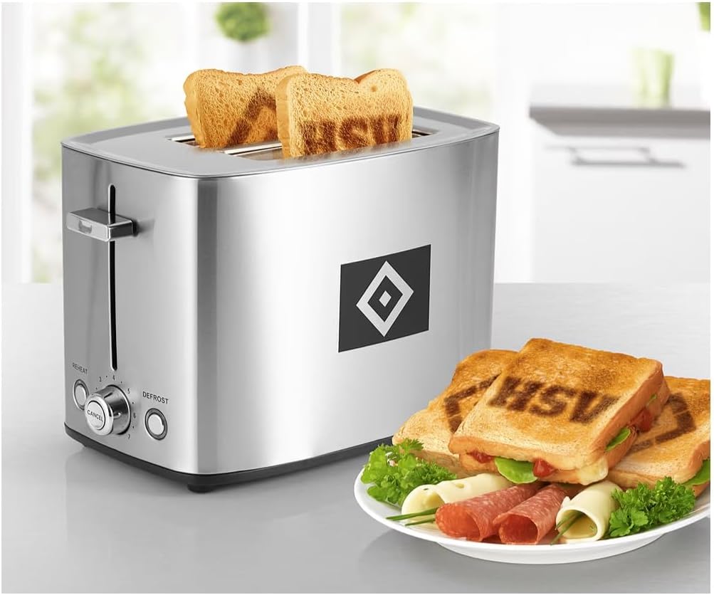 Hamburger SV HSV Toaster ** Edelstahl **