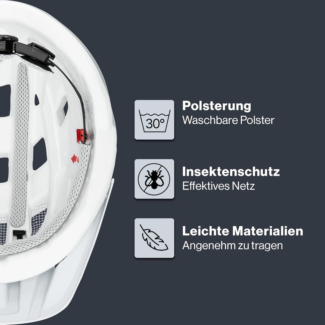 uvex i-vo cc - Leichter Allround-Helm für Damen und Herren - individuelle Grössenanpassung - erweite
