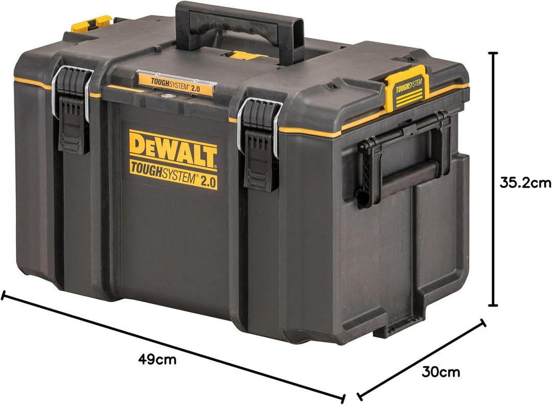 Dewalt DS400 Werkzeugbox DWST83342-1 (ToughSystem 2.0, grosse Werkzeugbox für allgemeinen Einsatz, I