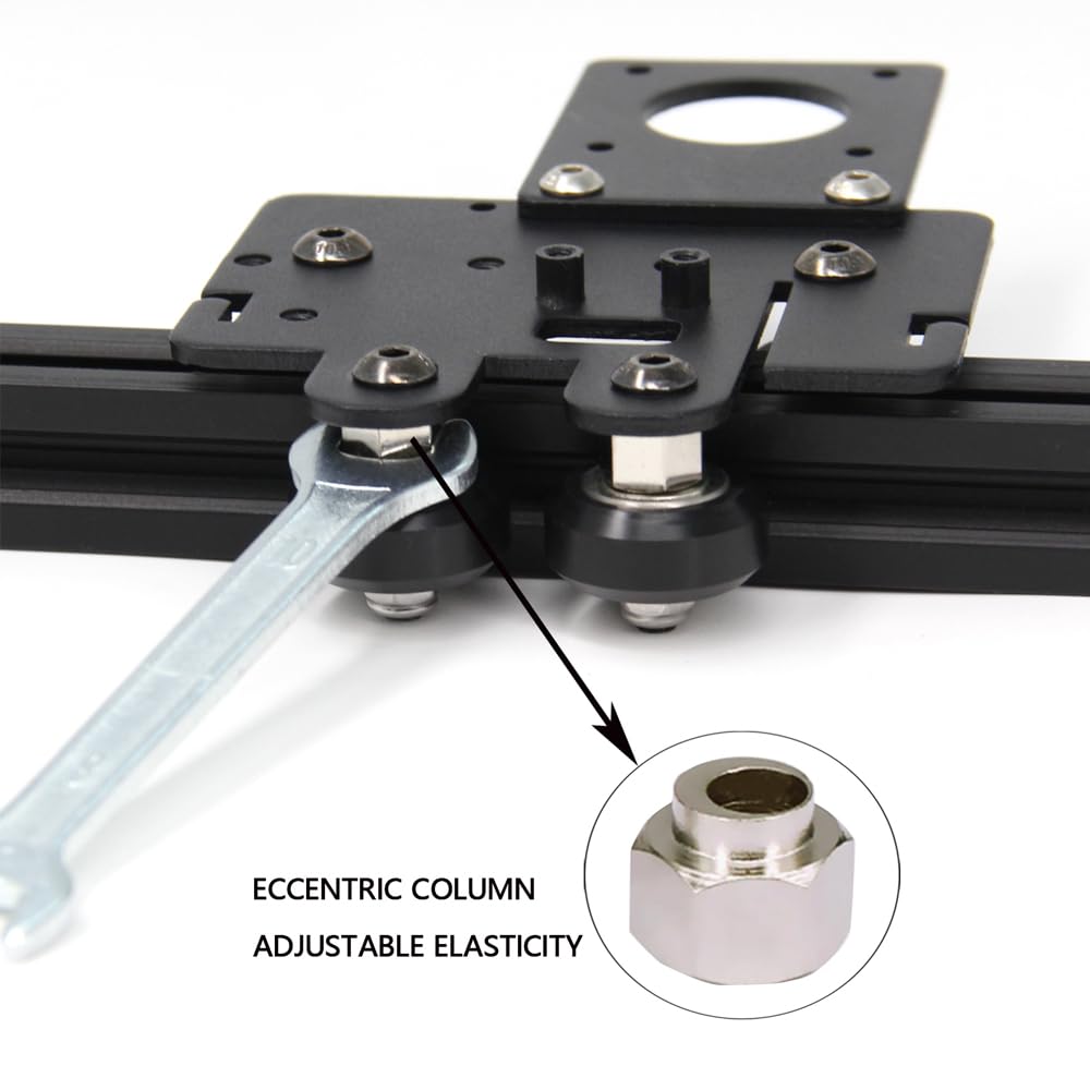 Zeberoxyz Direct Drive Doppelzahnrad-Extruder mit Riemenscheiben Upgrade Direktplatte mit Stepper Mo