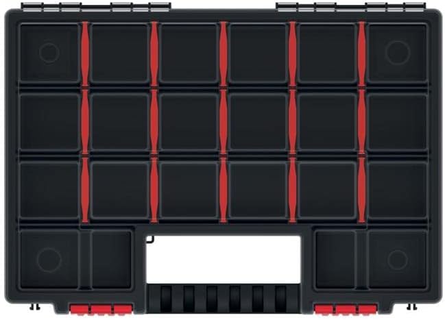 rg-vertrieb 5X Sortimentskasten Werkzeugkiste Organizer Set 5 Stück Sortierbox NORS Kleinteilemagazi