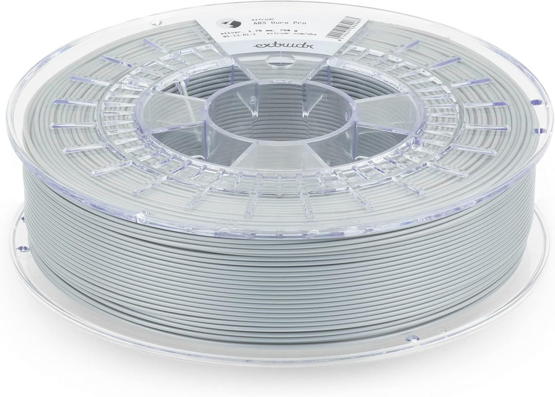 extrudr® DuraPro ASA ø1.75mm (750gr) 'SILBER/SILVER' - 3D Drucker Filament - Made in Austria DuraPro
