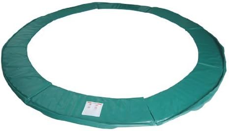 HOMCOM Trampolin Randabdeckung Sicherheitsnetz Wetterplane Leiter Randabdeckung: Ø 244cm Ø 244cm Grü