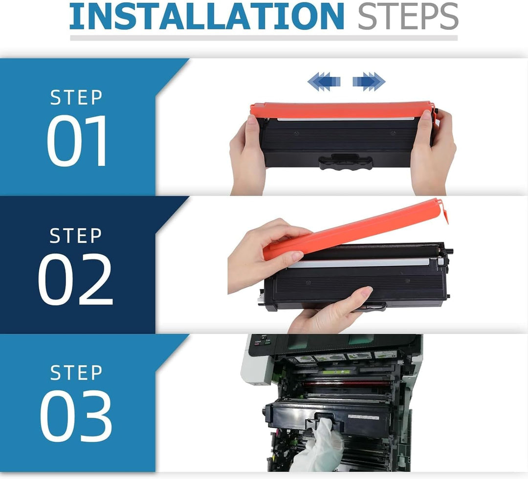 4er-Pack TN421 TN423 Kompatibel TN-421 Toner für Brother MFC L8690CDW MFC-L8690CDW HL-L8360CDW HL-L8