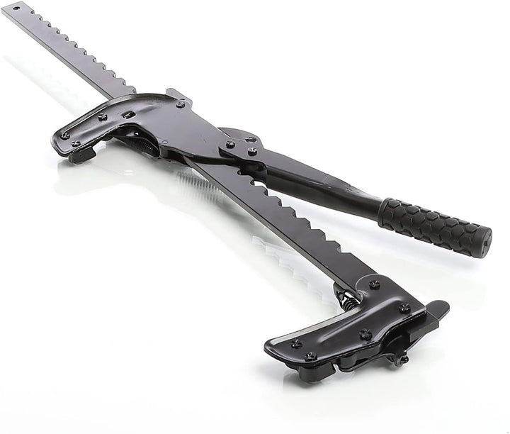 XPOtool Zaunspanner Drahtspanner für Weidezäune und Zaundraht zum Dehnen und Spleissen Spannweg 530m