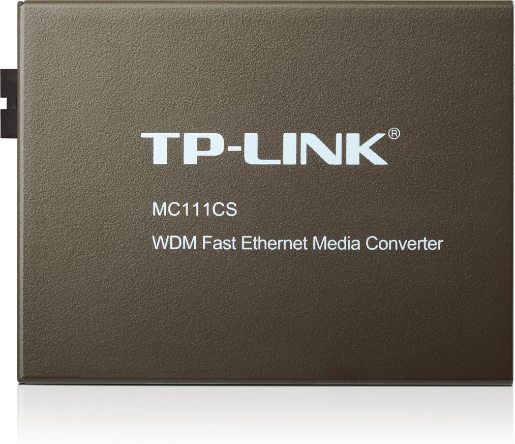 TP-Link 10/100Mbps WDM Media Converter (MC111CS)
