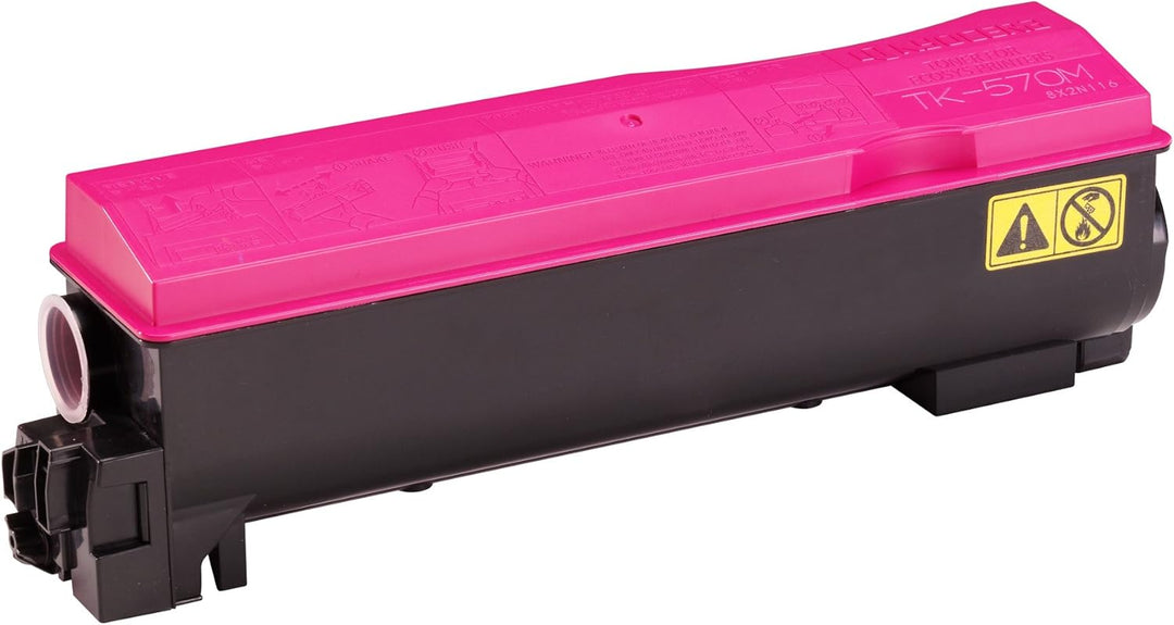 Kyocera TK-570M Toner Magenta, Original Tonerkartusche 1T02HGBEU0. Kompatibel für ECOSYS P7035cdn, F