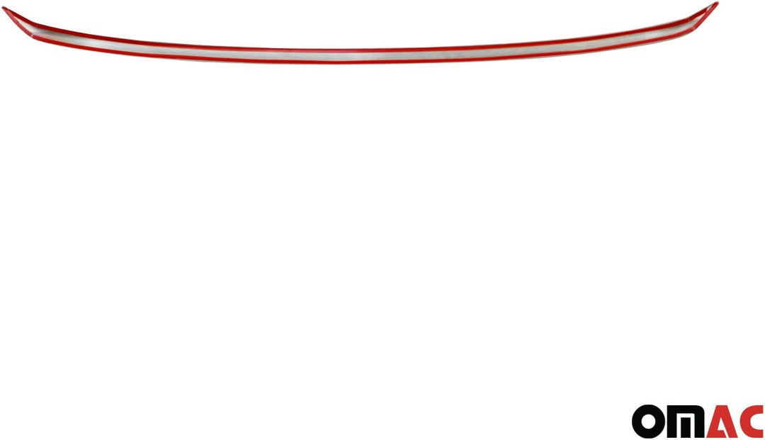 OMAC Chrom Edelstahl Kühlergrill Kompatibel mit Nissan Qashqai J11 FL 2017-2021 - 1 TLG Frontgrill S