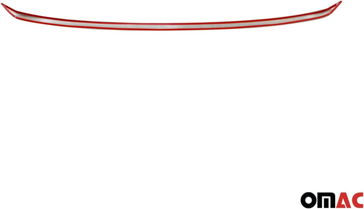 OMAC Chrom Edelstahl Kühlergrill Kompatibel mit Nissan Qashqai J11 FL 2017-2021 - 1 TLG Frontgrill S