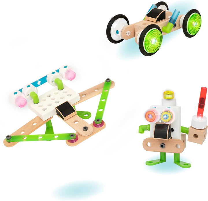 BRIO Builder 34593 Licht-Konstruktionsset, 120 TLG. - Das kreative Konstruktionsspielzeug aus Schwed