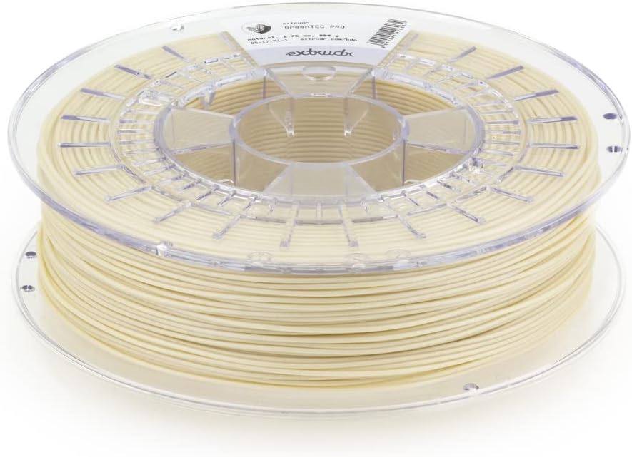 extrudr® BDP ø1.75mm (0.8kg) Greentec PRO 'NATUR' - erdölfreies BIO-Filament! Biologisch vollständig