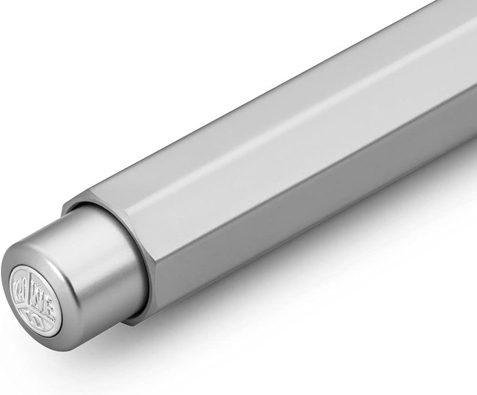 Kaweco AL Sport Druckbleistift 0.7mm HB I 12 g Minenbleistift aus hochwertigem Aluminium I Seidenglä