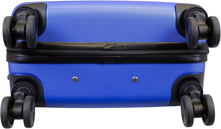 Trendyshop365 City-Koffer Hartschale Avalon 67 cm 61 Liter 4 Räder Zahlenschloss Blau Blau Citykoffe