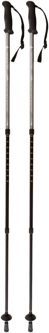 Trespass Transduo mit 3 Abschnitten Wanderstöcke Einheitsgrösse Graphite, Einheitsgrösse Graphite