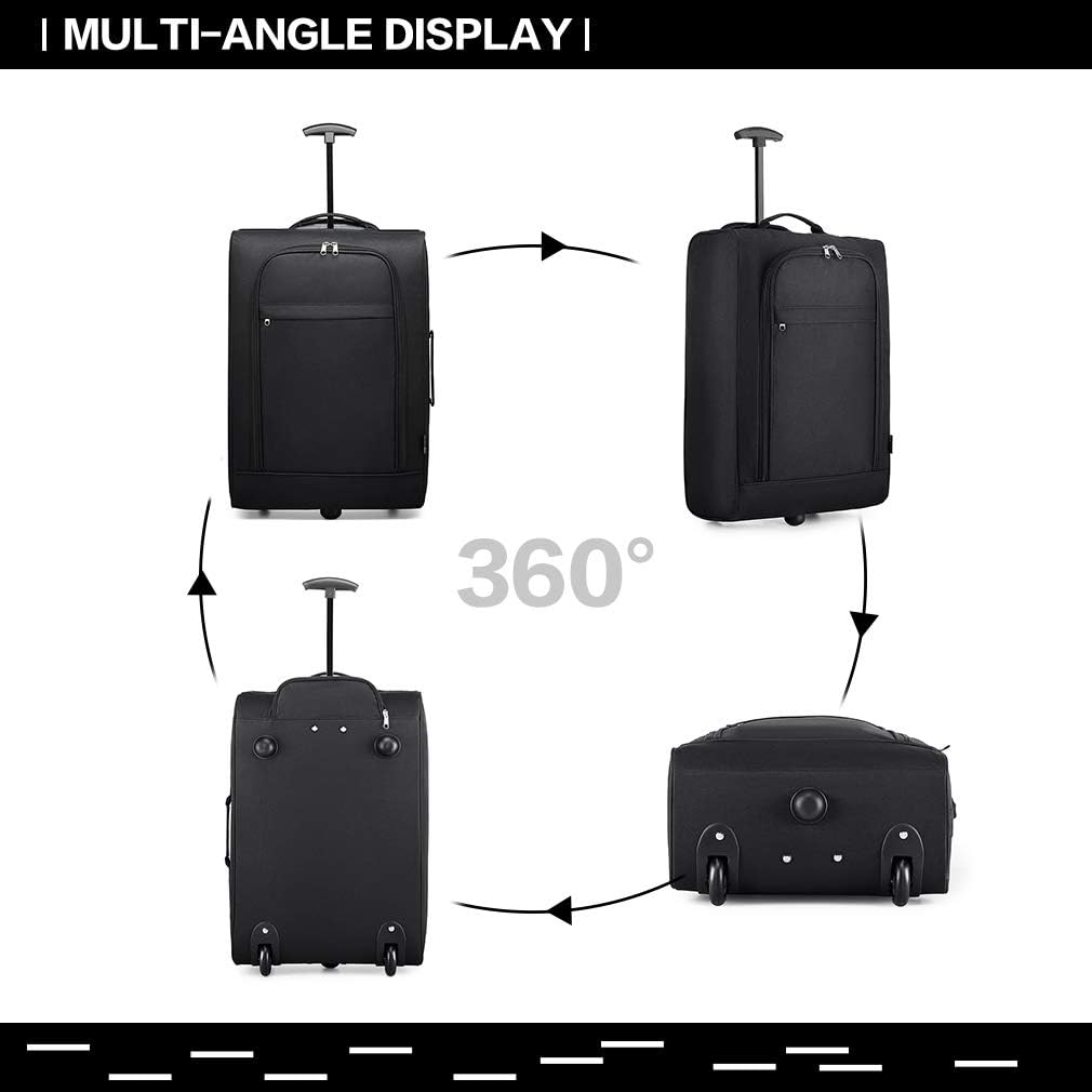 Kono leicht kabinentrolley Handgepäck Koffer Softcase Kleiner Koffer für Flugzeug Handgepäck für Luf