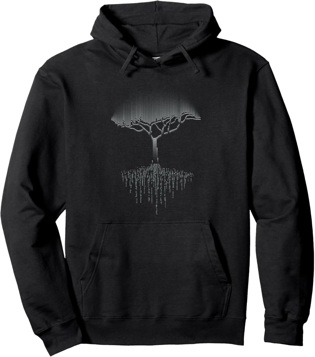 Binary Tree Computer Coder Programmer Pullover Hoodie