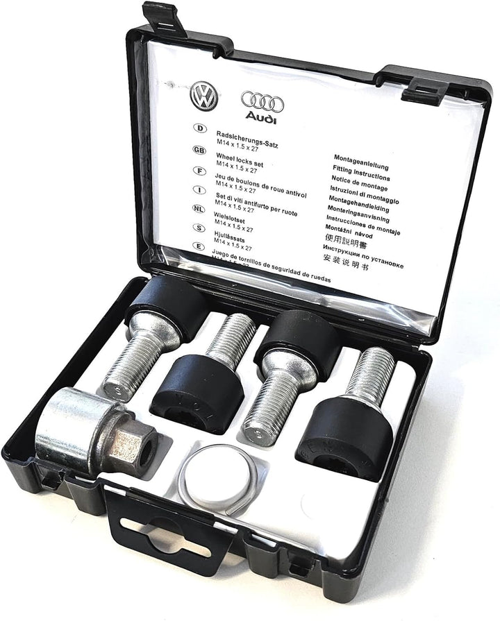Volkswagen 1K0698137A Felgenschloss Radsicherung Radschrauben *** Codierung zufällig! ***