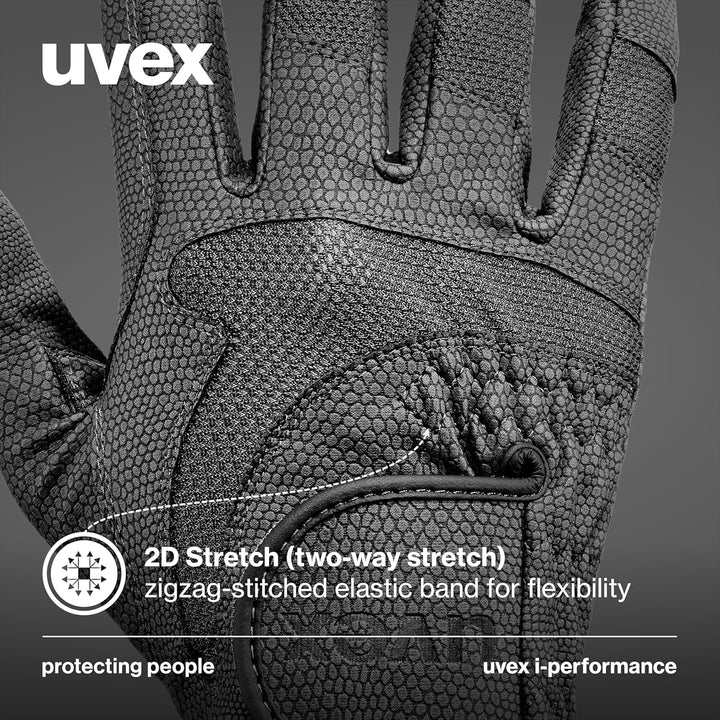 Uvex I-Performance 2 Reithandschuhe 6 Schwarz, 6 Schwarz