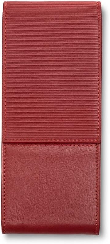 Lamy A316 Lederwaren Hochwertiges Nappaleder-Etui 859 in der Farbe Rot Für 3 Schreibgeräte A316- Für