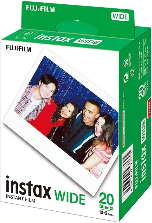 INSTAX Wide Film Standard (20/PK) Weiss 20 shots Single, Weiss 20 shots Single