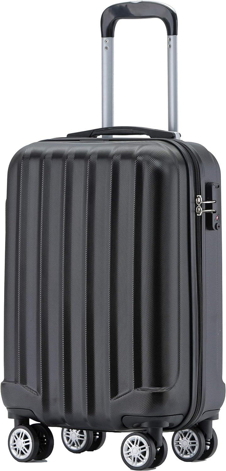 BEIBYE TSA-Schloss 2080 Hangepäck Zwillingsrollen neu Reisekoffer Koffer Trolley Hartschale Set-XL-L