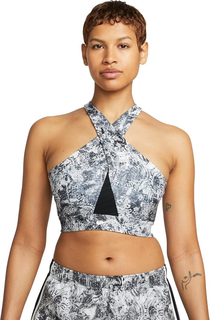 Nike AOP Sport BH Bra XS Schwarz, XS Schwarz