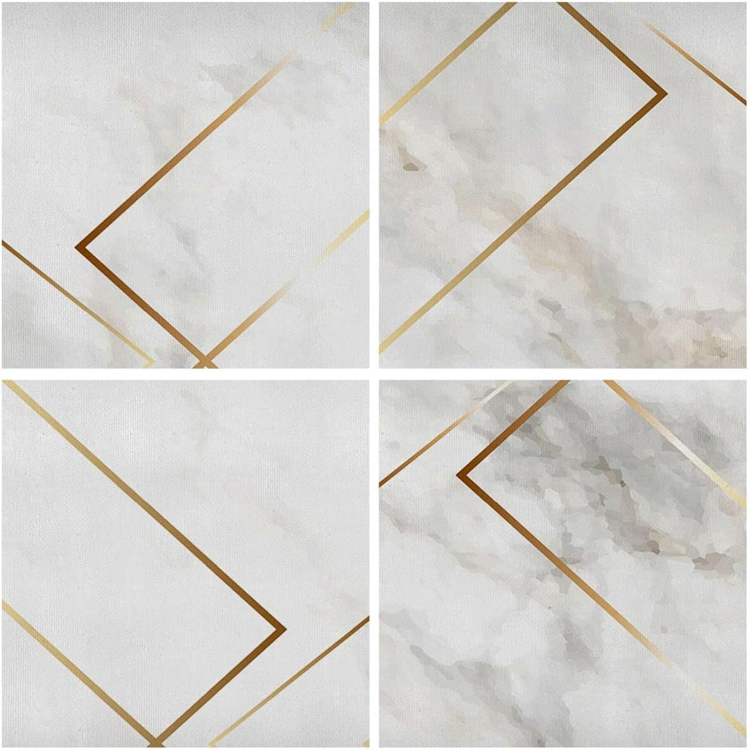 Bilder auf Leinwand 100x70cm Leinwandbild mit Rahmen Abstraktion modern Gross Wanddeko Bild Schlafzi